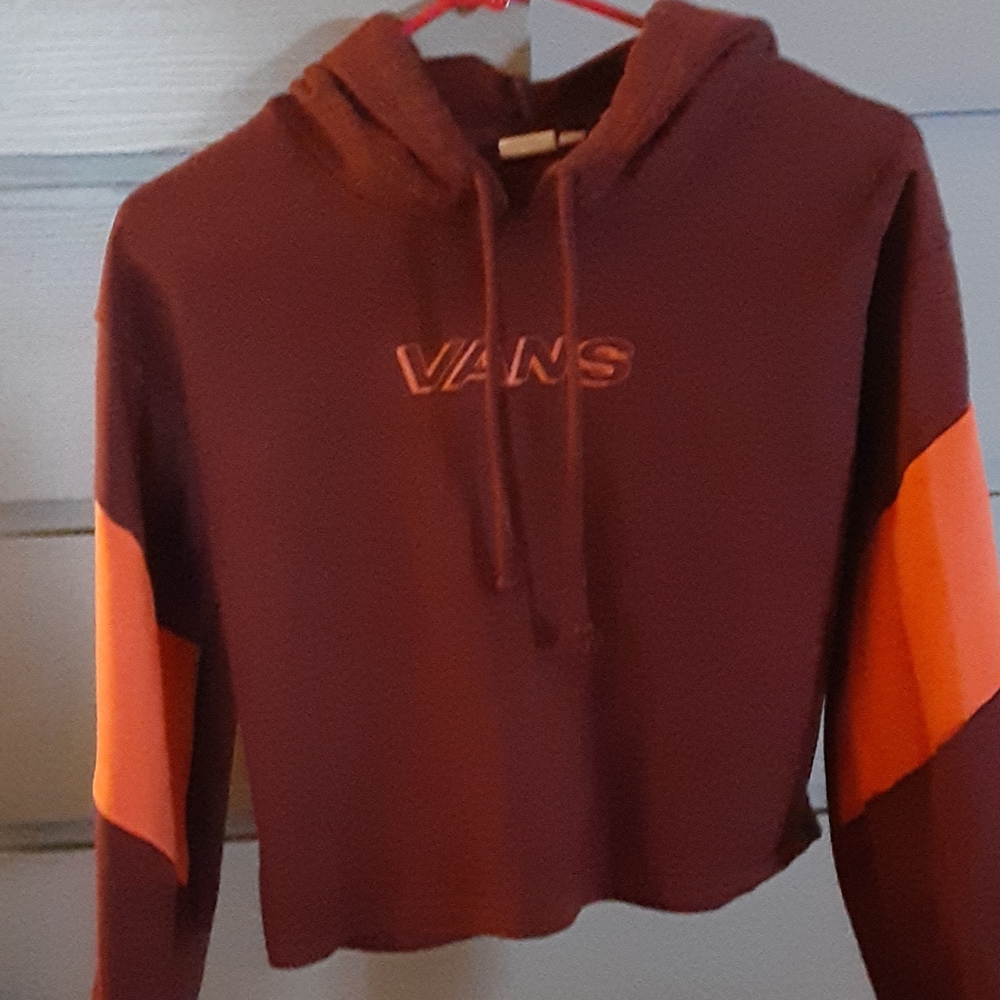 Van's cropped hoodie